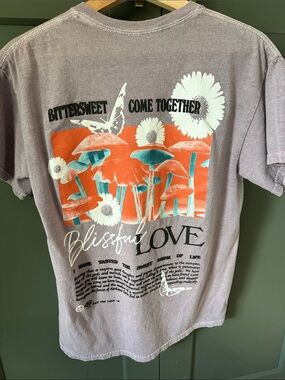 "Bitter Sweet" Graphic Tee - Lavender